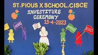 Investiture Ceremony || St Pious X School 2023 - 24 ||
