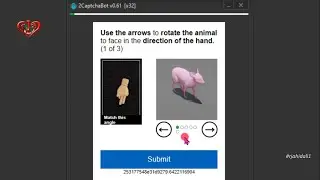 Use the arrows to rotate the animal to face in the direction of the hand 