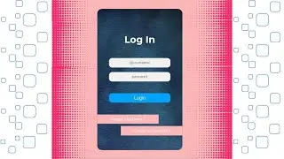 simple login design form using html and css  | login form ui design | html and css tutorial