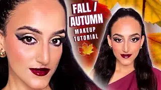 Fall/Autumn #Makeup #tutorial GetBeautifyWithMe [NaginaArora] #1million #naginaarora #autumnmakeup