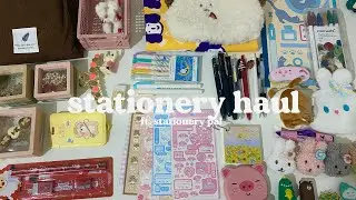 📦 stationery haul ft. stationery pal