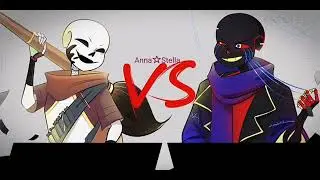 //Ink Sans VS Error Sans//The Battle Has Just Begun
