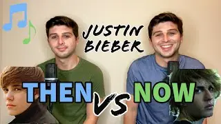 Justin Bieber THEN vs. NOW (Sing-off Vs. Myself)