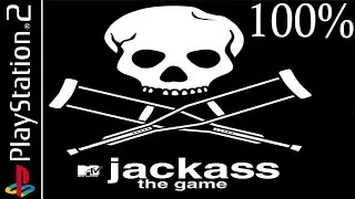 Jackass: The Game - MTV 100% - Full Game Walkthrough / Longplay