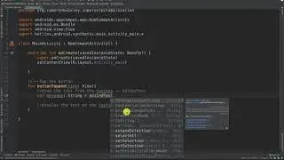 [Android 012] Building an Input Output App: Writing the Code and Psuedo-Code