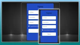 Create a responsive login page using html css and javascript | project using html and css |