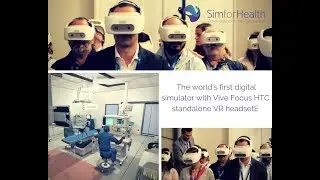 The Sleep Endoscopy Simulator with the Vive Focus HTC™ standalone VR headset