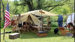 2023 Civil War Living History camp, Oak Island. Celebrate Commemorate Memorial Day, Waterloo, NY