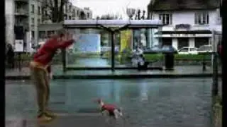 Banned Commercial - The World Cup 2002 - Dog Kicked
