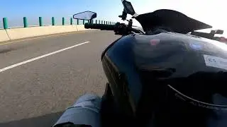 Yamaha MT07 flyby at 200kph (YOSHIMURA EXHAUST)