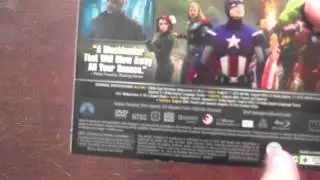 THE AVENGERS BLURAY UNBOXING