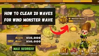 How To Clear 20 Waves In Wind Monster Wave (Subjugation)