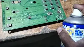 how to repair touch pannel button with wd40. . xerox