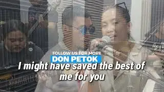 The Best Of Me - David Foster cover