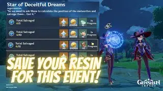Genshin Impact: Star of Deceitful Dreams Tips/Guide (Don't miss this New Event!)