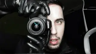 ASMR - Touching Camera with Latex Gloves / Soft Spoken /