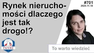 701 Rynek wynajmu nieruchomości - dlaczego jest tak drogo!?