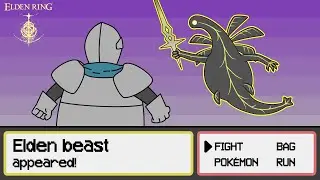 The Elden beast boss fight  - Elden ring animation