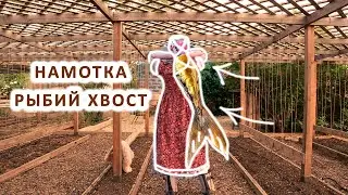 НАМОТКА ДЛЯ ИГРИВЫХ "РЫБКИН ХВОСТ".ПАВЛОВОПОСАДСКИЙ ПЛАТОК НА ГОЛОВЕ в 21 ВЕКЕ.