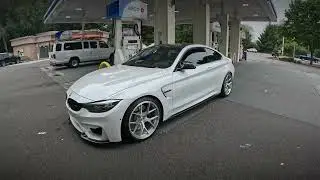 DRIVING THROUGH THE CITY | BMW M4 POV DRIVE (4K)