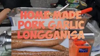 HOME MADE PORK GARLIC LONGGANISA