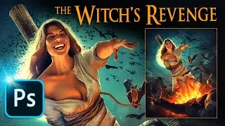 Photoshop Speed Art: The Witch's Revenge