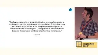 Pragmatic Pod Patterns: Leveraging sidecar containers in Kubernetes - James Relph (Capgemini)