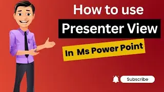 How to use the Presenter View in PowerPoint | Presenter View in Ms Power Point