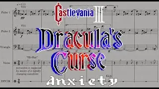 Anxiety - Castlevania III: Dracula's Curse (NES, 1990) OST - Music Transcription