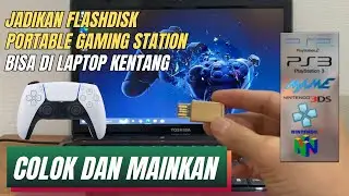 MANTAP! Cara Main Game Dengan Flashdisk Gaming Station - Tutorial Batocera Lengkap