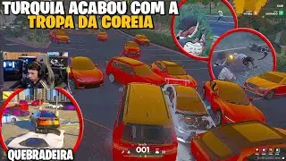 TURQUIA ACABOU COM A TROPA DA COREIA | COREIA TAVA EM PESO | QUEBRADEIRA NA PISTA!
