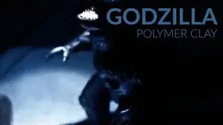 Creating GODZILLA Outside and at Night with Clay!!