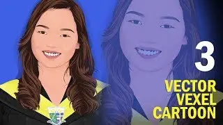 Vector Art/Vexel Art/Cartoon Effect - Photoshop Tutorial 2018 - Part 3