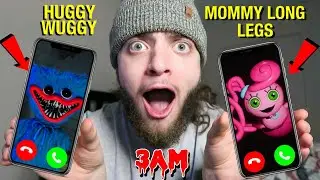 DO NOT CALL HUGGY WUGGY AND MOMMY LONG LEGS FROM POPPY PLAYTIME CHAPTER 2 AT 3AM!! (THEY SHOWED UP)