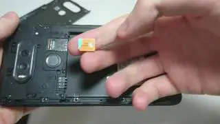 LG V20 How to Insert/Remove SIM Card, Micro SD Card or Battery