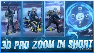 3D Pro Zoom In Short Edit In Capcut ff lobbyhort edit in capcut tutorial