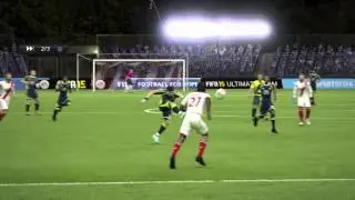 Pro club goal from a long shot. Fifa15