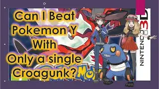 Pokemon Challenge - Can I Beat Pokemon Y with a Single Croagunk?
