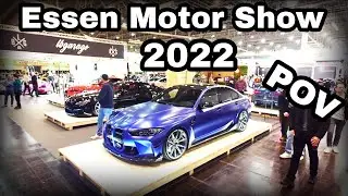 [4K] Essen Motor Show 2022 POV Walkthrough