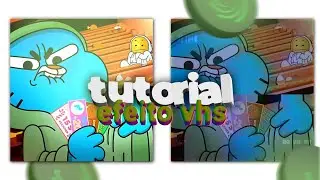 Tutorial Efeito Vhs Alight Motion + xmlAlight motion tutorial efeito vhs