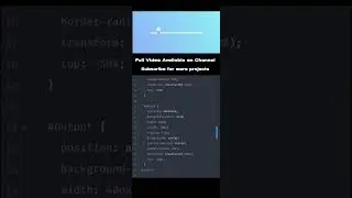 Custom Range Slider Using HTML & CSS 