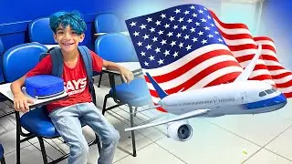 PRIMEIRO DIA DE AULA DO LUCAS ROCHA E DA MANU NO CURSO DE INGLÊS - FAMÍLIA ROCHA