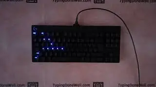 Logitech G Pro - RGB lights tesla coil in dark (short test)
