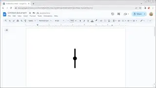 How to Insert the VERTICAL LINE WITH MIDDLE DOT Symbol in Google Docs