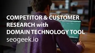 SEOGEEK Domain Technology Tool – Fast Competitor & Client Tech Stack Insights