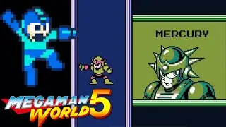 Rockman World 5 Gameplay Mercury