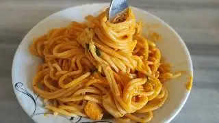 İDDİA EDİYORUM YOK BÖYLE BİR LEZZET 😍 TAVUKLU BOL SOSLU SPAGETTİ 🍝