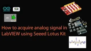 Reading analog signal in LabVIEW using Seeed Lotus kit