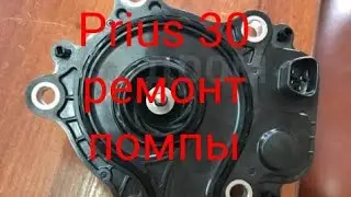 Toyota Prius 30 ремонт помпы