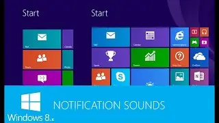 Windows 8.x Notification Sounds